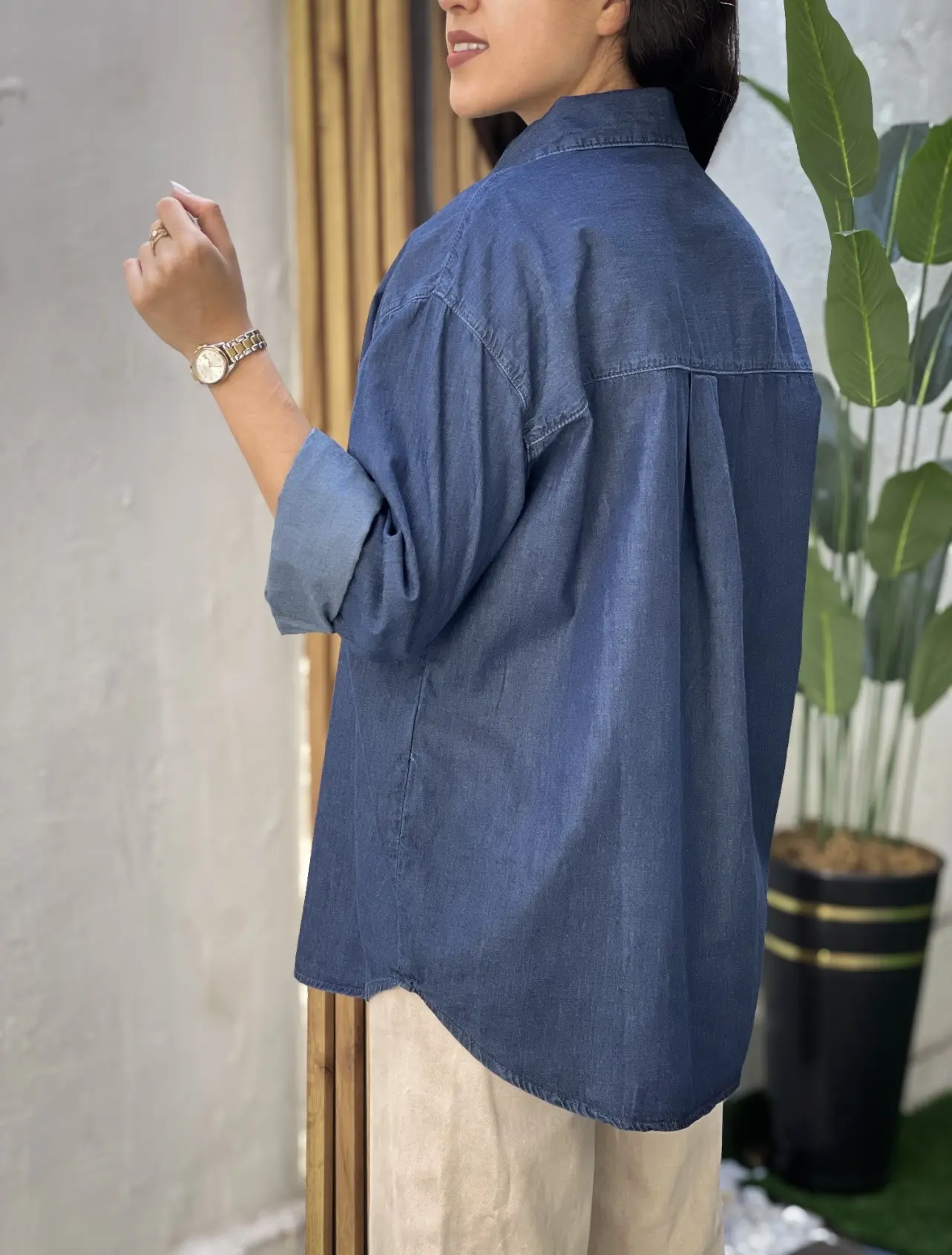 شومیز جین گلدوزی polo